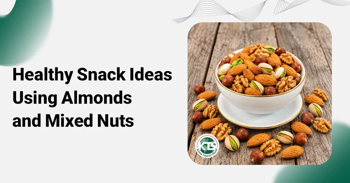 Healthy Snack Ideas Using Almonds and Mixed Nuts